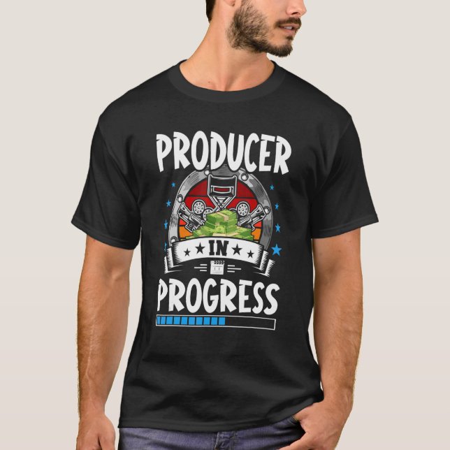 Producer In Progress Trainee Student T-Shirt (Vorderseite)