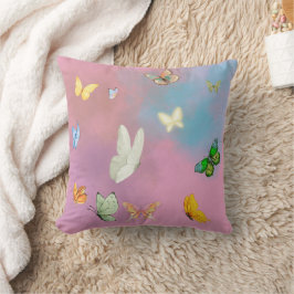 Product Merchandising: Pastel Butterfly Cushion/Pi Kissen