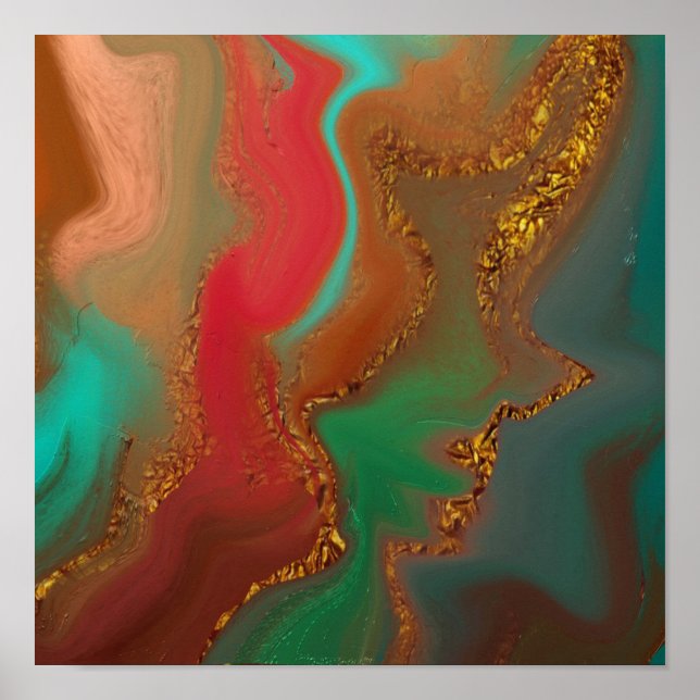 Product pattern abstract. poster (Vorne)