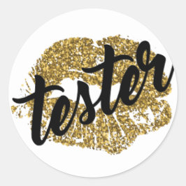 Product Tester Sticker - Tester - Label