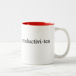 Productivi-Tee Tee-Schale Zweifarbige Tasse