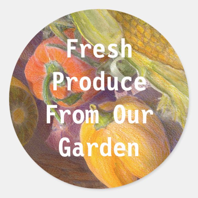 Produire à partir de notre Sticker Modèle Garden (Devant)