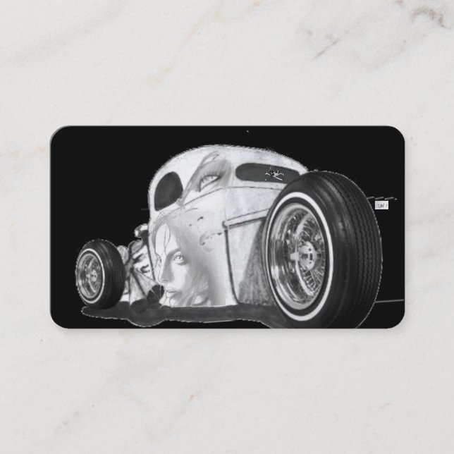 Produits chauds et automobiles - Idées Cartes de v (Devant)