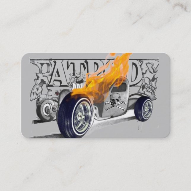 Produits chauds et automobiles - Idées Cartes de v (Devant)
