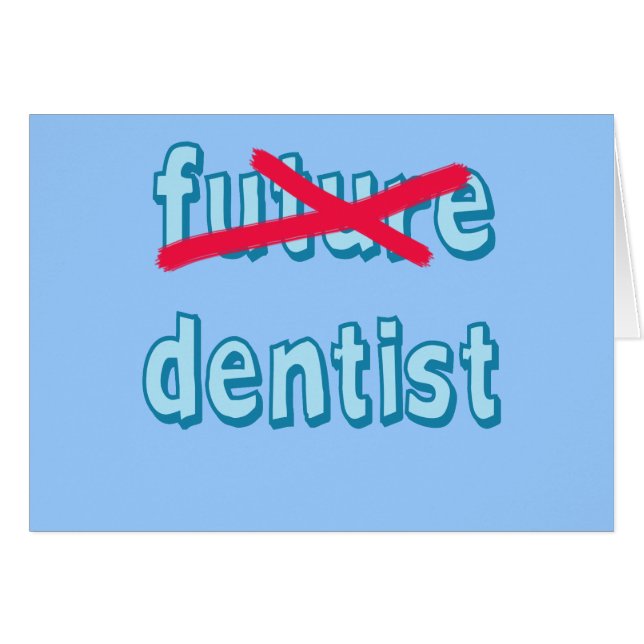 Produits de diplômé d'école dentaire (Devant horizontal)