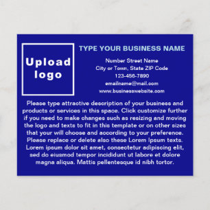 Produits ou services d'affaires sur le prospectus