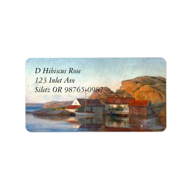 Produkt anpassen adressaufkleber (Vorne)