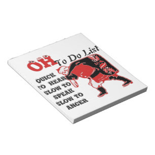 Produkt anpassen notizblock