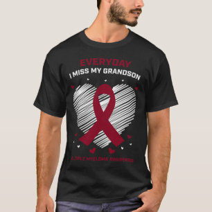 Produkte für das Bewusstsein für Blutkrebs Enkel M T-Shirt