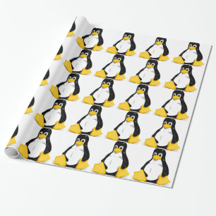 Produkte Linuxs Tux Geschenkpapier