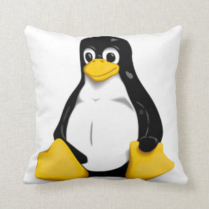 Produkte Linuxs Tux Kissen
