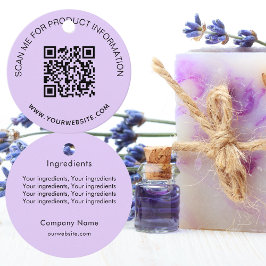 Produktinhaltsverzeichnis QR-Kennzeichen Geschenkanhänger