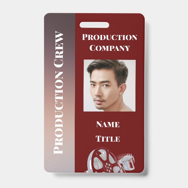 Produktions-ID Ausweis (Vorderseite)