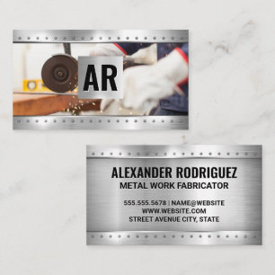 Produktionsarbeiter   Metallrivets Visitenkarte