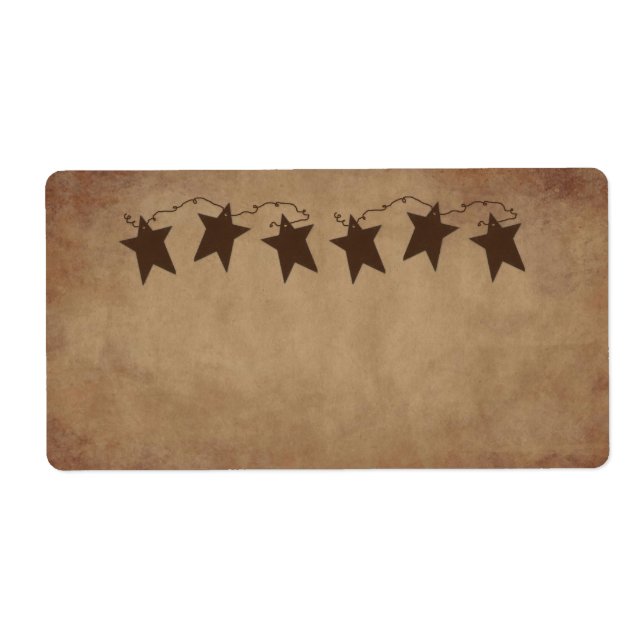 Produktkennzeichnung für Rusty Stars (Vorne)