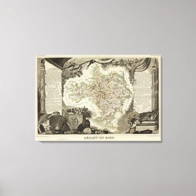 Produktlandschaften Leinwanddruck (Vorderseite)