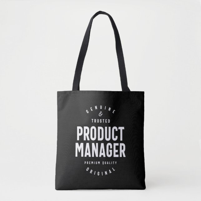 Produktmanager Jobbezeichnung Geschenk Tasche (Vorderseite)
