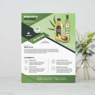 Produktwerbeflyer Vorlage