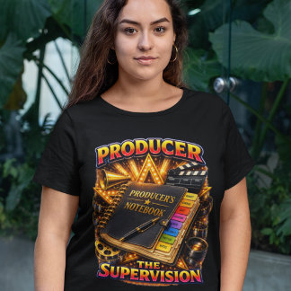 Produzent - Die Überwachung Damen Dunkel Große Größe T-Shirt