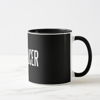 Produzentwecker-Tasse 11 Unze (schwarze Ausgabe) Tasse