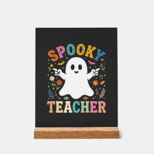 Prof Enseignant Fantôme Mignon Halloween Création_