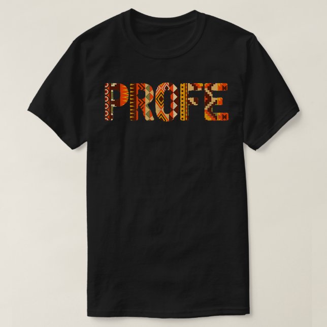 Profe Spanish Teacher Latin Professor T-Shirt (Design vorne)