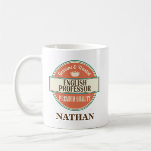Professeur anglais Personalized Office Mug Gift