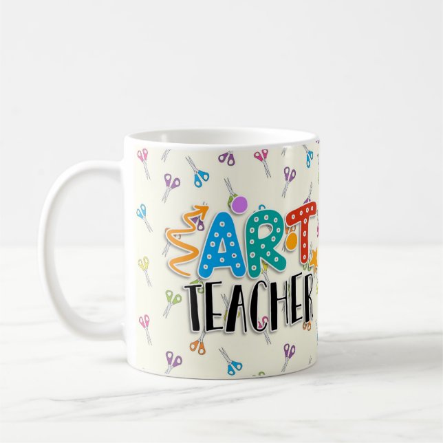 Professeur d'art Mug (Gauche)