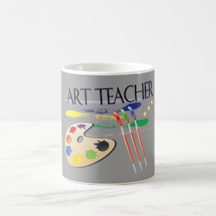 Professeur d'art - tasse de café