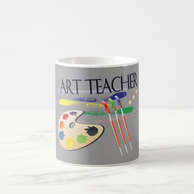 Professeur d'art - tasse de café (Centre)