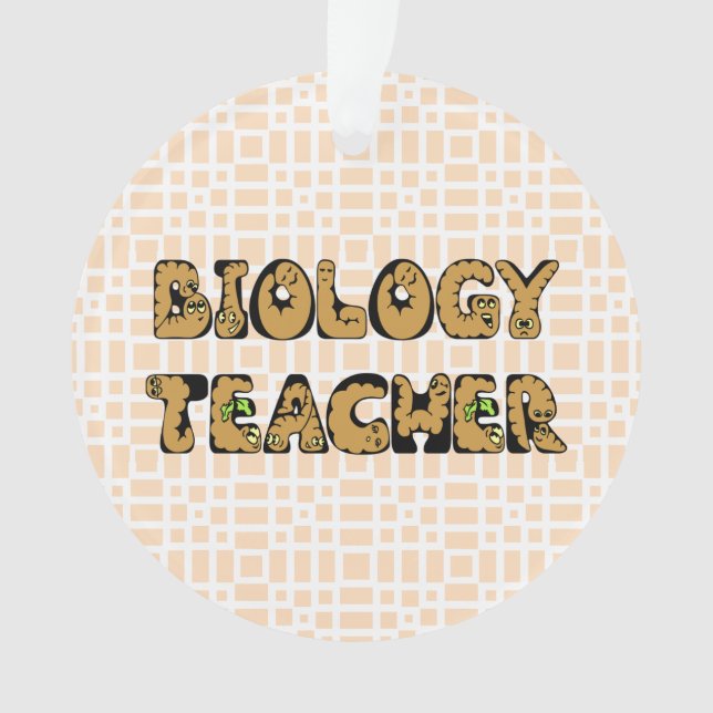 Professeur de biologie (devant)