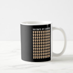 Professeur de café 100 tasses de café 100e jour éc