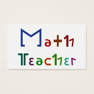 Professeur de maths
