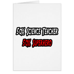 Professeur de sciences / Superhero