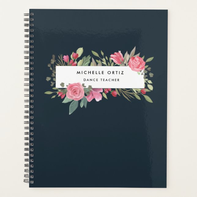 Professeur floral personnalisé (Devant)
