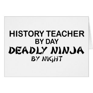 Professeur Ninja mortel d'histoire