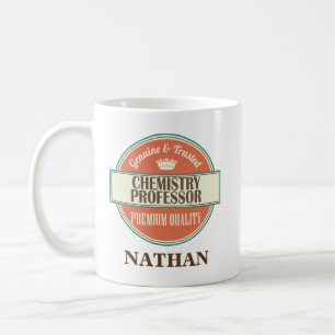 Professeur Personalized Office Mug Gift de chimie