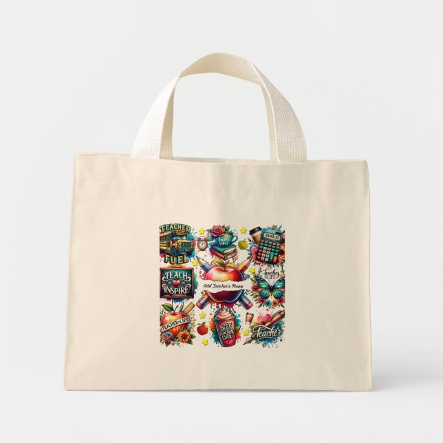 Professeurs Personnaliser Nom Sac fourre-tout Cade (Devant)