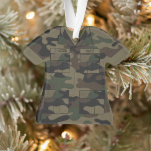 Profession personnalisée de la Camo Militaire Wood