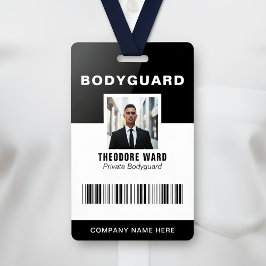 Professional Bodyguard ID Private Sicherheitsauswe Ausweis