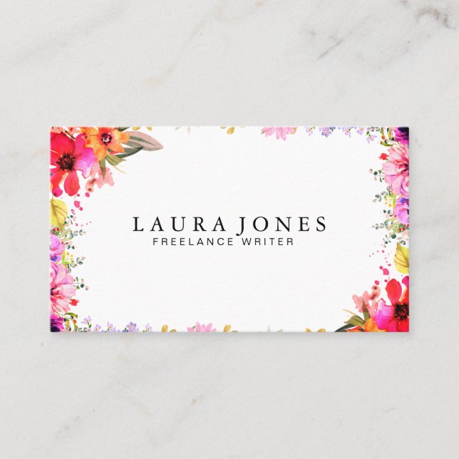 Professional Business Card Visitenkarte (Vorderseite)