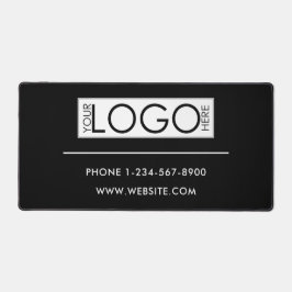 Professional Business Logo Contact Details Simple Schreibtischunterlage