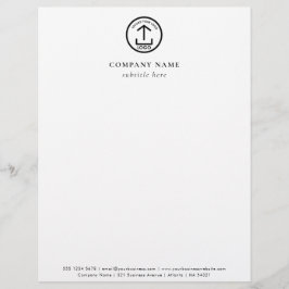 Professional Business Logo Letterhead Template Briefbogen