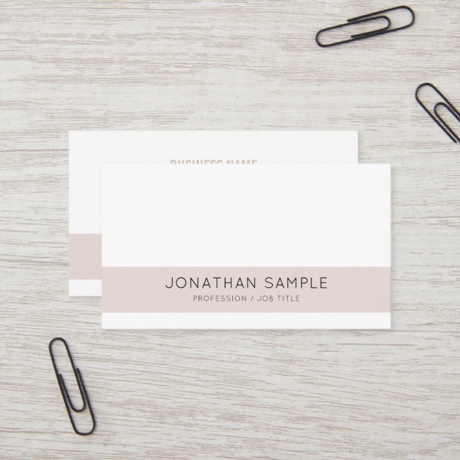 Professional Creative Design Company modernes Visitenkarte (Vorderseite/Rückseite Beispiel)