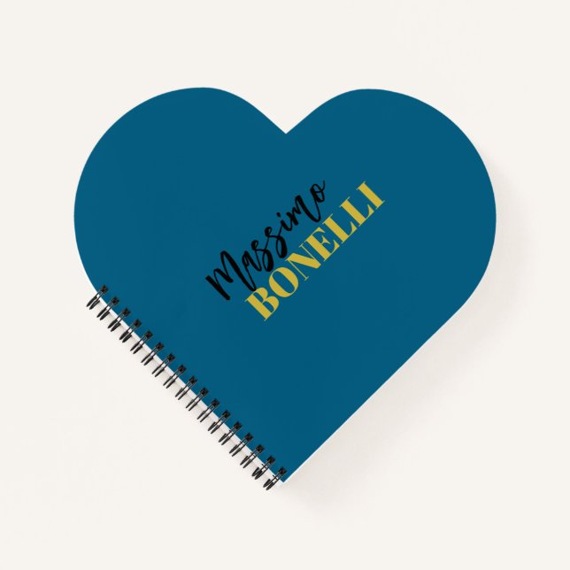 Professional elegant modern minimalist plain notizbuch (Vorderseite)