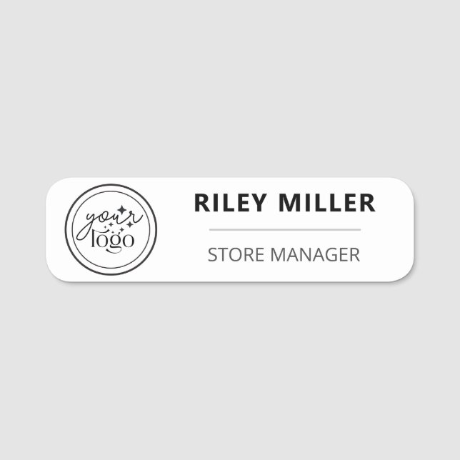 Professional Employee Magnetic Namensschild (Vorderseite)