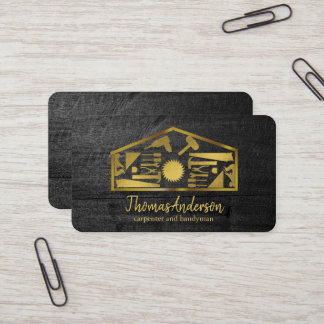 Professional Modern Home Repair Handyman Visitenkarte