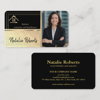 Professional Modern Home Repair Handyman Visitenkarte