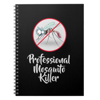 Professional Mosquito Killer Black Notizblock