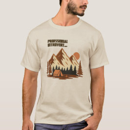 Professional Mountain Introvert  T-Shirt